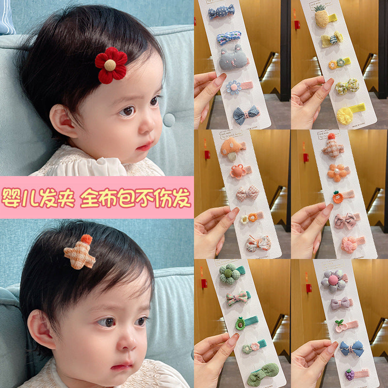 Horquillas Suaves para Bebé — Pack Clips Sin Daño