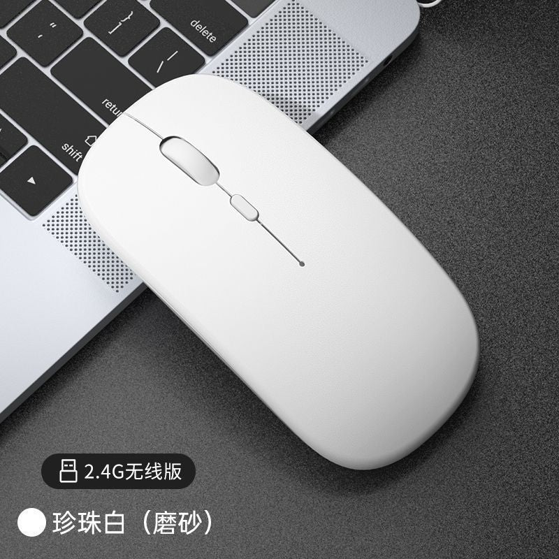 Ratón Inalámbrico Bluetooth Recargable Silencioso – Compatible con Dell, HP, Lenovo