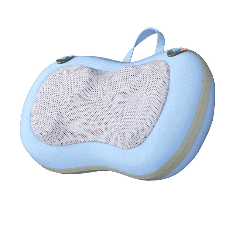 Masajeador Cervical Multifuncional con Calor y Amasamiento – Portátil Recargable