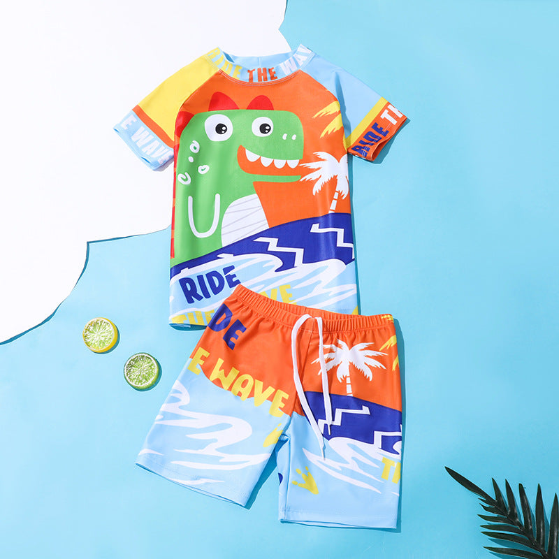 Bañador Niño — Conjunto Dos Piezas Secado Rápido