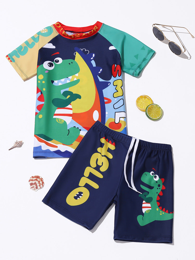 Bañador Niño — Conjunto Dos Piezas Secado Rápido