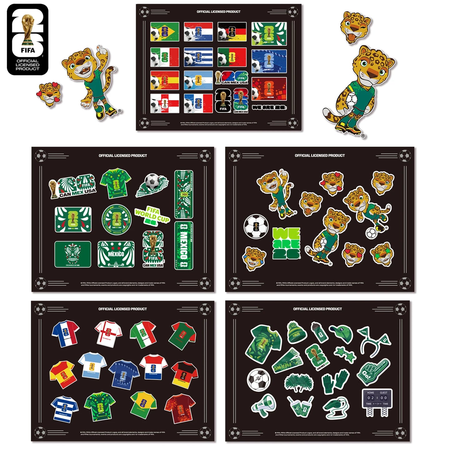 Stickers Oficiales FIFA World Cup 2026 — Pegatinas Coleccionables