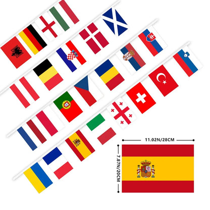 Guirnalda de banderas FIFA World Cup 2026 - Selecciones europeas