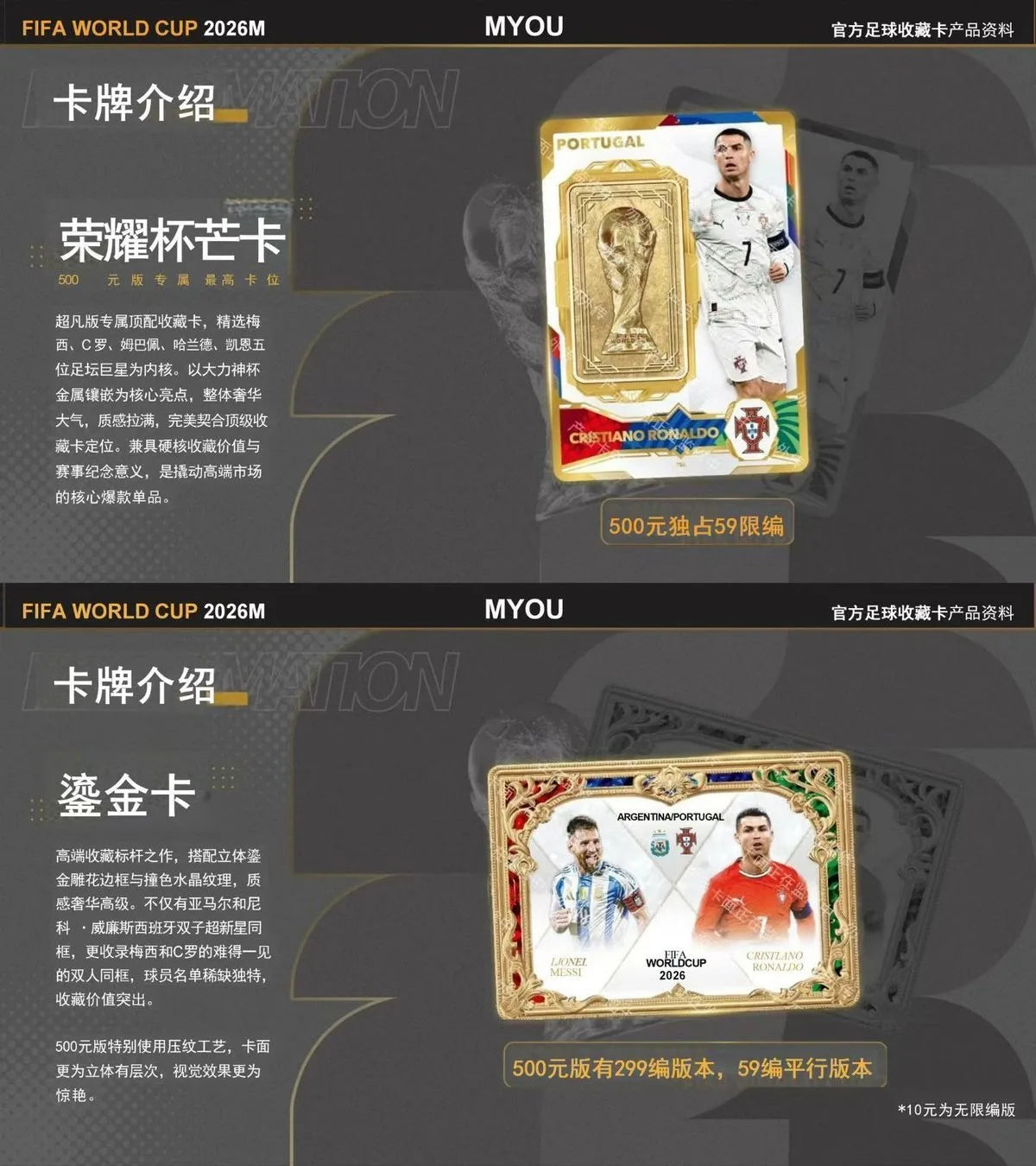 Cartas Panini Adrenalyn XL 365 FIFA World Cup 2026 — Colección Oficial