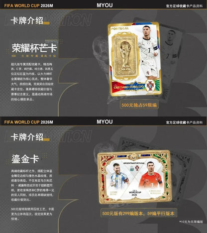 Cartas Panini Adrenalyn XL 365 FIFA World Cup 2026 — Colección Oficial