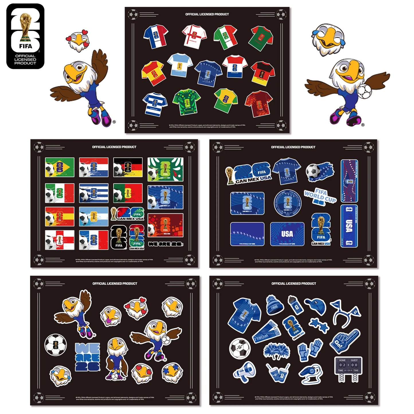 Stickers Oficiales FIFA World Cup 2026 — Pegatinas Coleccionables