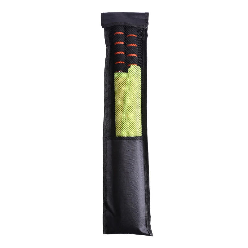 Banderas de Árbitro Fútbol — Set 2 piezas Roja y Amarilla