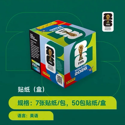2026 New The Panini Fifa World Cup 2026™ Official Sticker Collection Is Here Box Of 50 Packets Collection Blind Box Toys Genuine