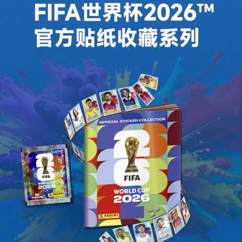 2026 New The Panini Fifa World Cup 2026™ Official Sticker Collection Is Here Box Of 50 Packets Collection Blind Box Toys Genuine