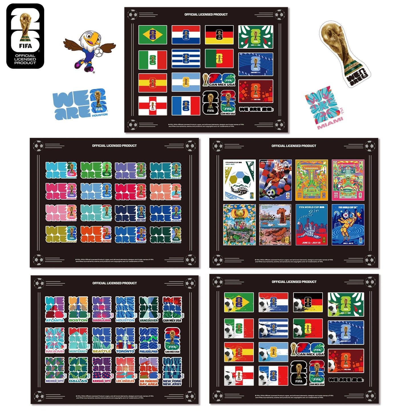 Stickers Oficiales FIFA World Cup 2026 — Pegatinas Coleccionables