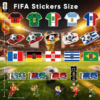 Stickers Oficiales FIFA World Cup 2026 — Pegatinas Coleccionables