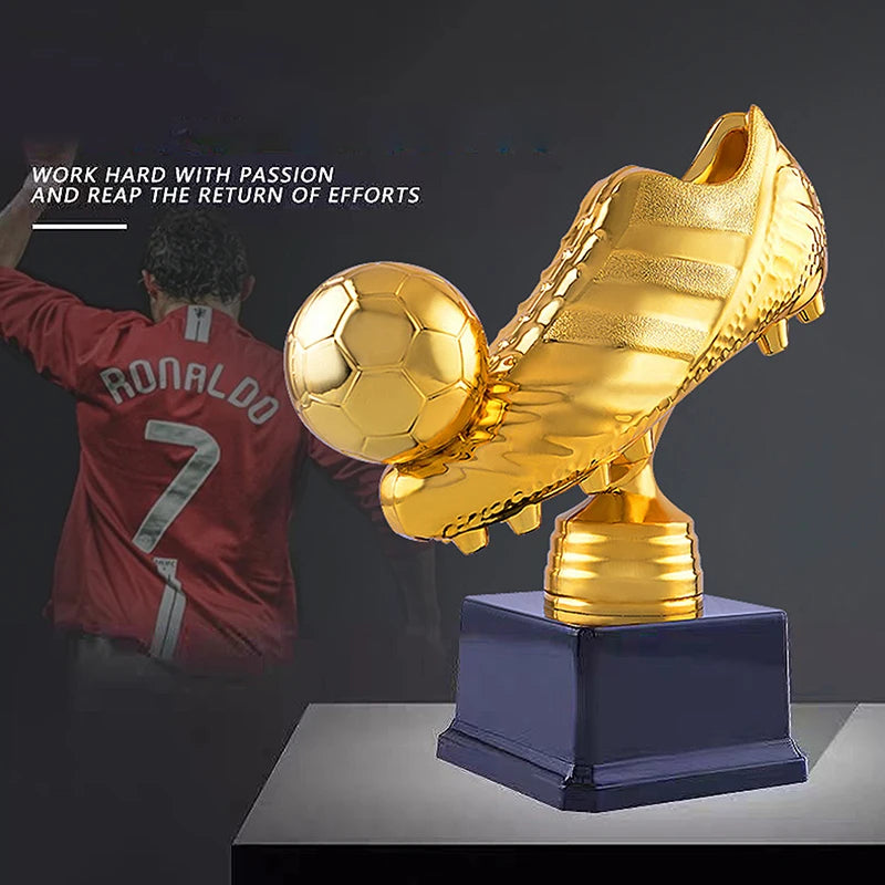 Réplica Bota de Oro Europea — Trofeo Souvenir Fútbol