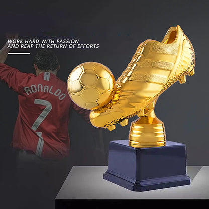 Réplica Bota de Oro Europea — Trofeo Souvenir Fútbol