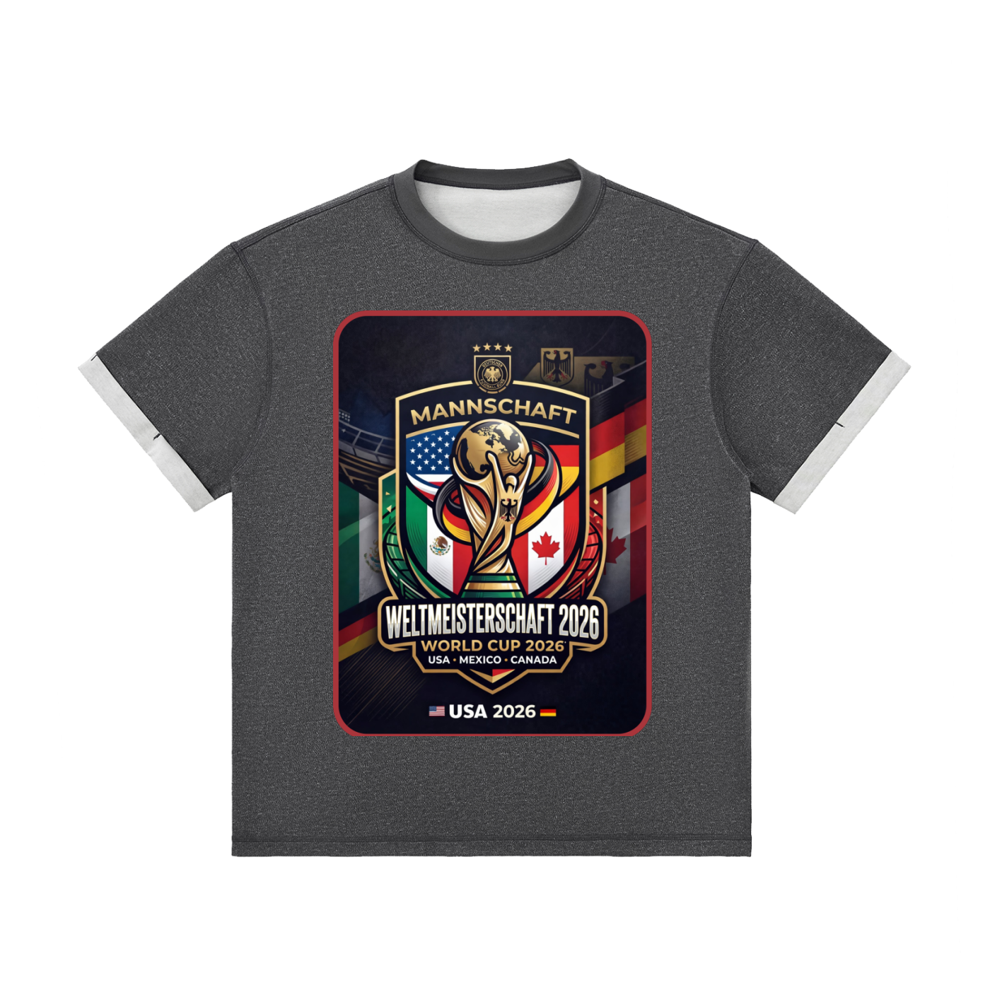 2026 World Cup Soccer Jersey – Unisex Cotton Football Fan Tee
