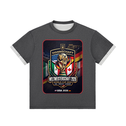 2026 World Cup Soccer Jersey – Unisex Cotton Football Fan Tee