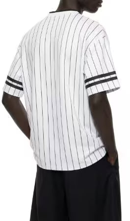 World Cup 2026 - Mundial 2026 Camisetas - Unisex Striped Loose V-Neck T-Shirt