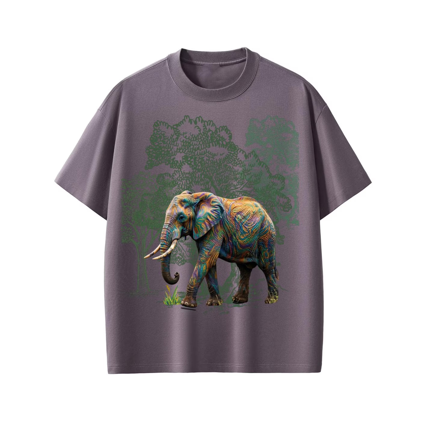 Elephant Tee - Earth clothes - Sorona Quick-Dry Cooling T-Shirt