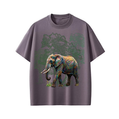 Elephant Tee - Earth clothes - Sorona Quick-Dry Cooling T-Shirt