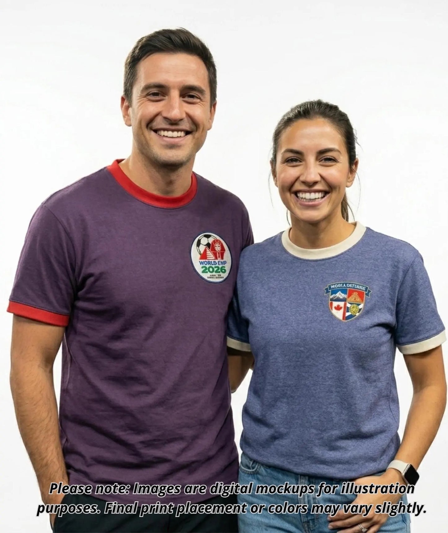 2026 World Cup Soccer Jersey – Unisex Cotton Football Fan Tee